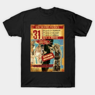 31 Days of Horror - IOTR Presents Double Feature T-Shirt